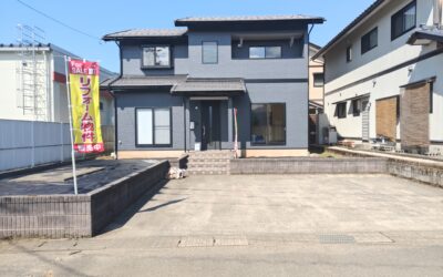 越前市粟田部町 中古一戸建て リフォーム完工しました